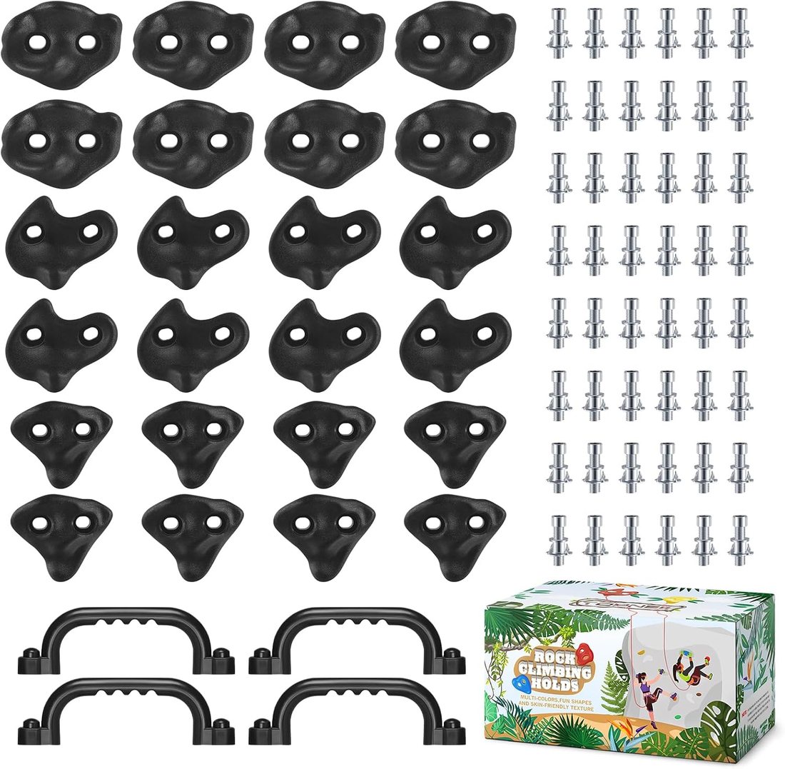 Black Playset Grips, Large Pack, view 2