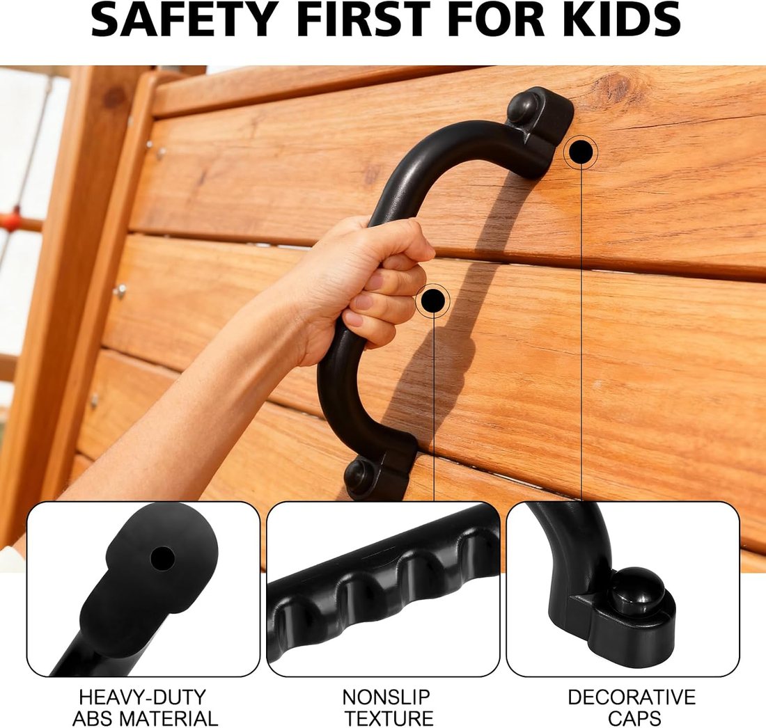 Black Playset Grips, Large Pack, view 4