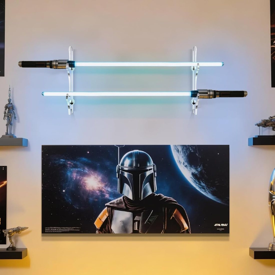Clear Saber Wall Mount, view 3