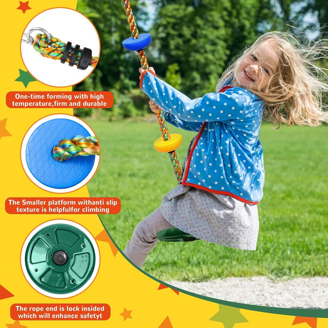 Disc Swing, Deep Green, view 5