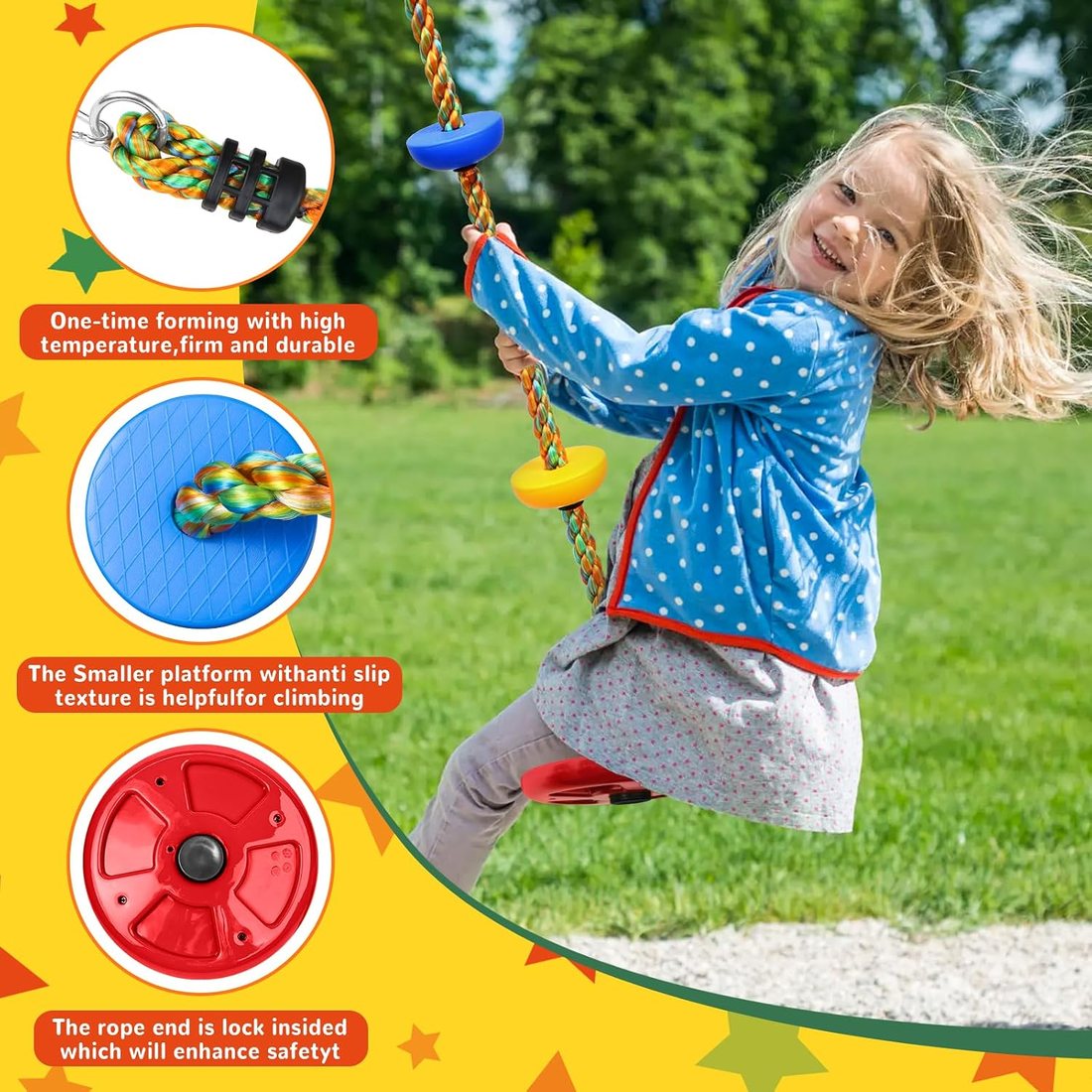 Disc Swing, Red, view 5