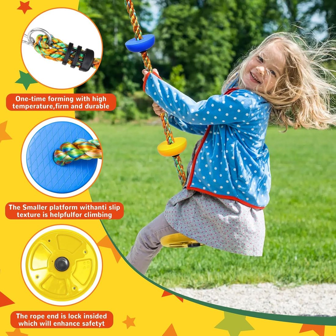 Disc Swing, Yellow, view 5