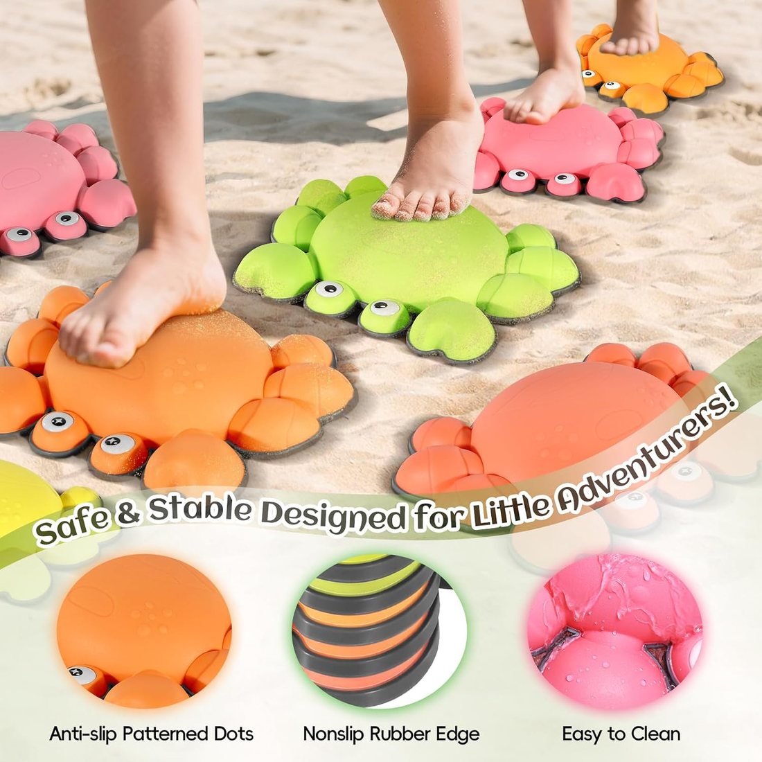 Eight Crab Stepping Stones, view 5