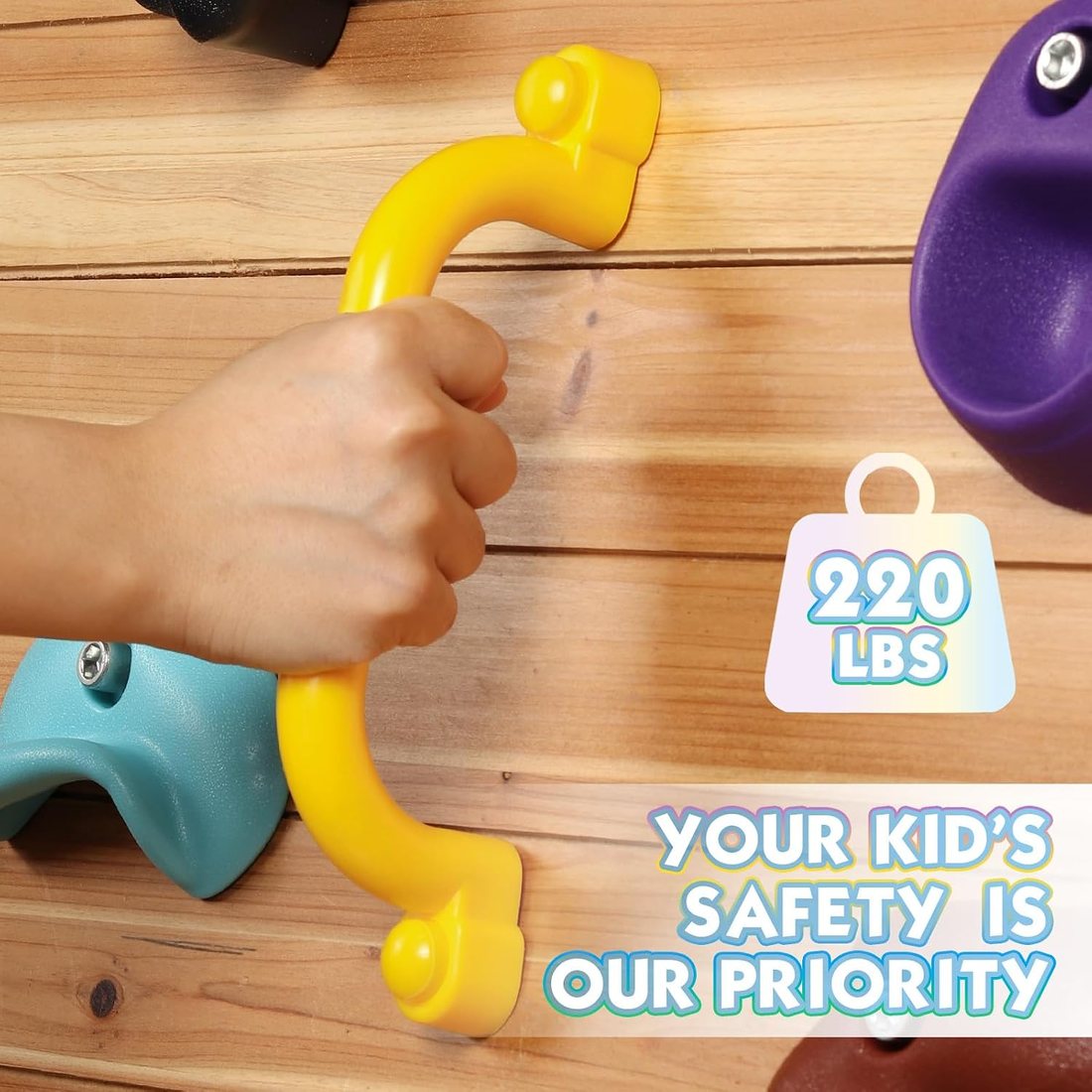 Eight Safety Handles, Multi-Color, view 4