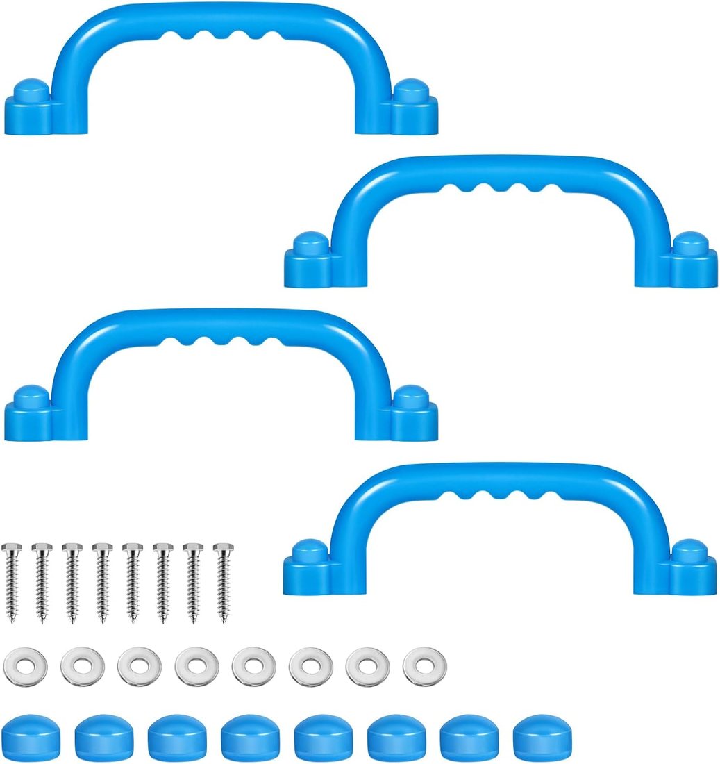 Four Safety Handles, Blue, view 2