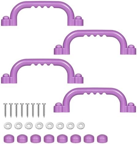 Four Safety Handles, Purple