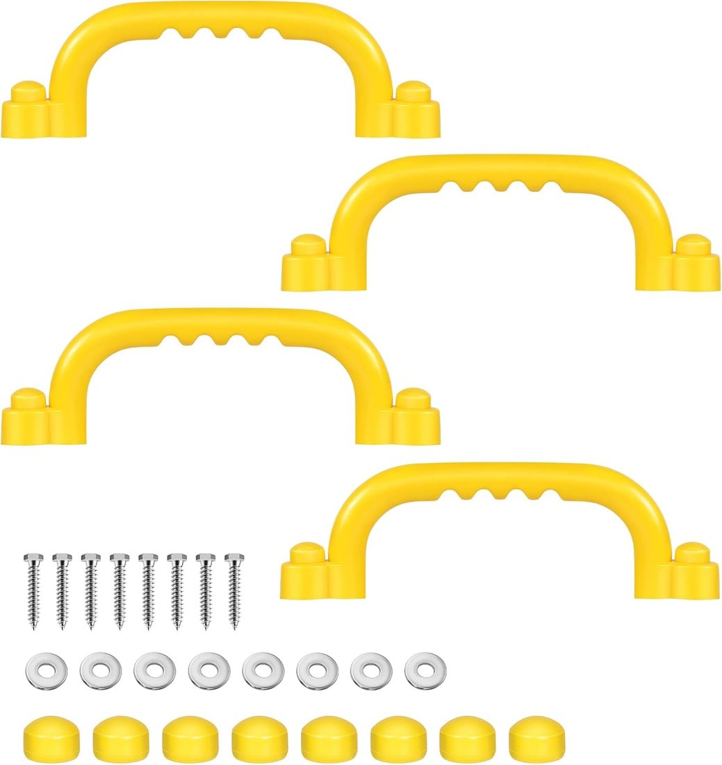 Four Safety Handles, Yellow, view 2