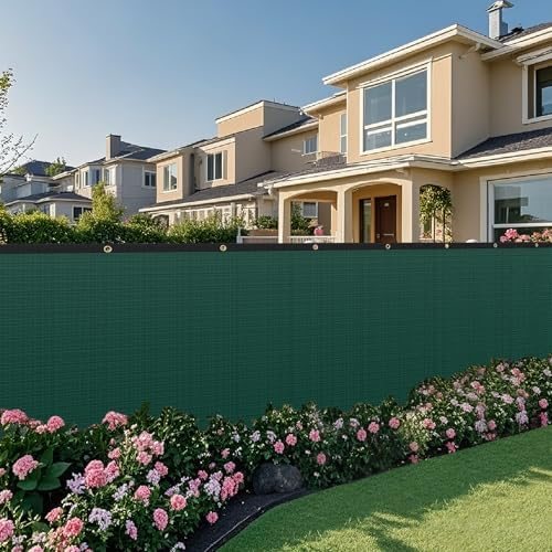 Privacy Screen, Six by Fifty Feet, Green