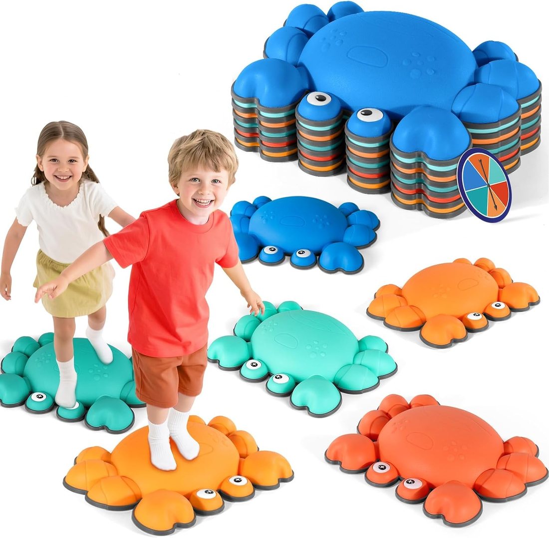 Six Crab Stones, Bright Shell Set, view 2