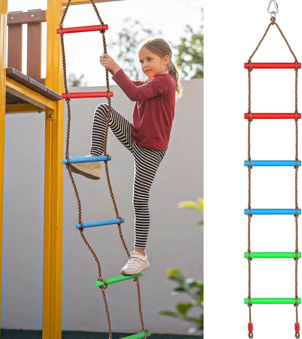 Six-Rung Rope Ladder, view 2