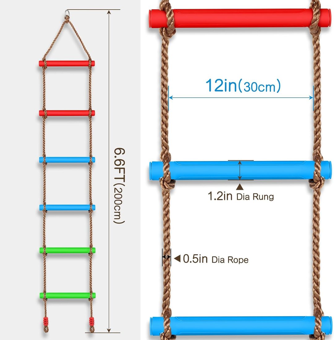 Six-Rung Rope Ladder, view 4