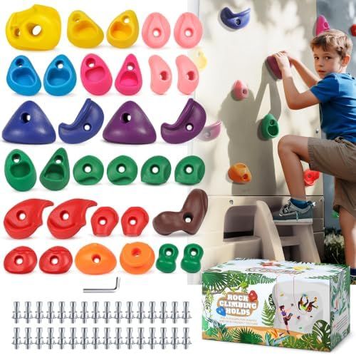 Thirty-Two Hold Wall Set, Ten Colors