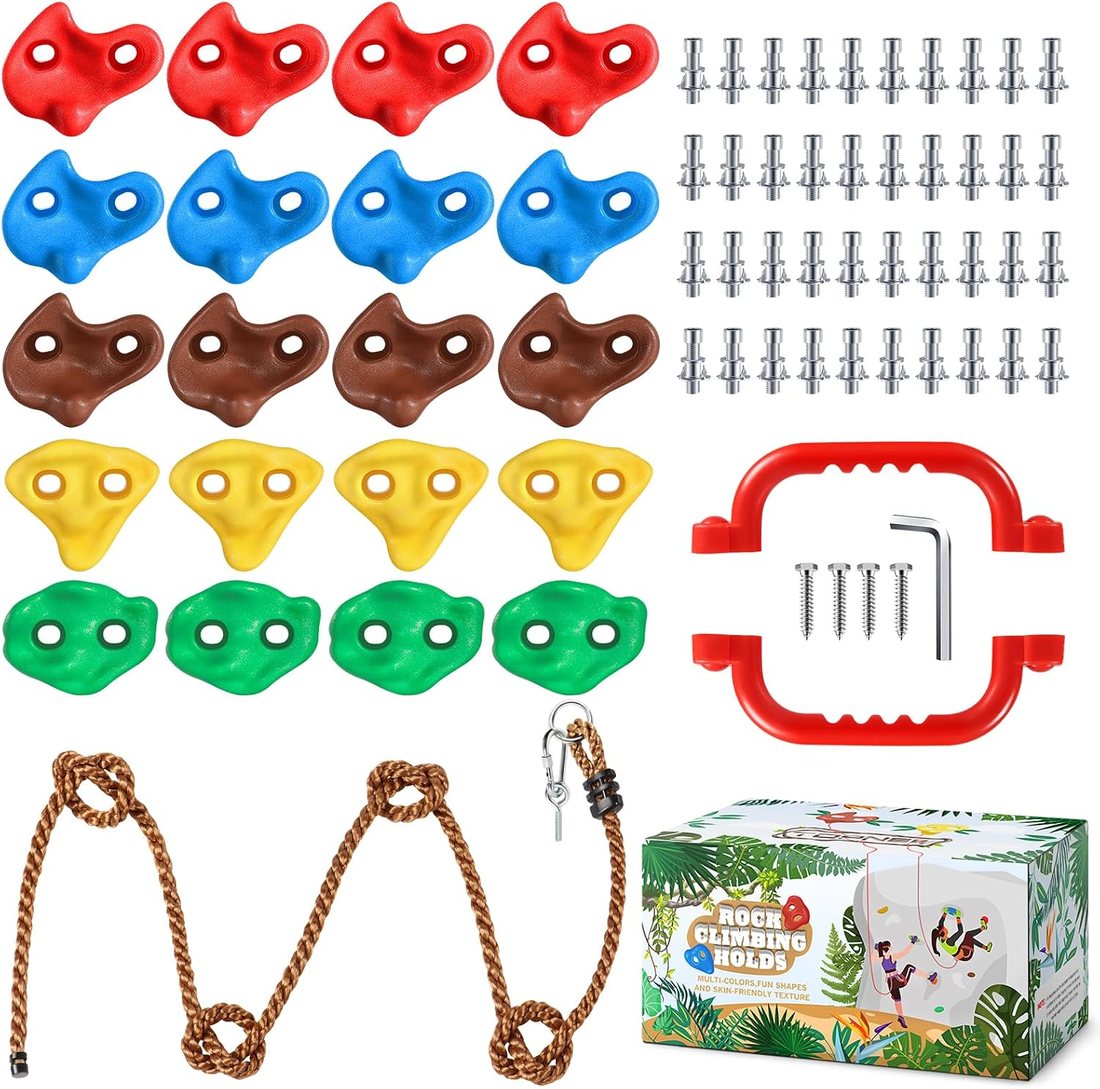 Twenty Hold Wall Kit with Rope and Handles, view 2