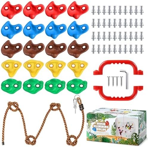 Twenty Hold Wall Kit with Rope and Handles, view 1