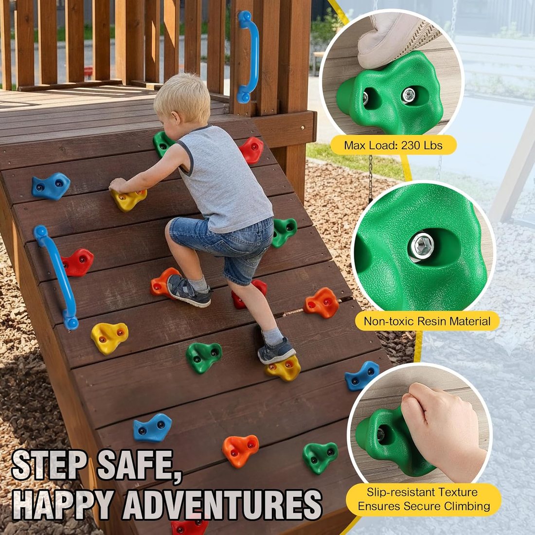 Twenty Hold Wall Kit with Two Handles, view 4