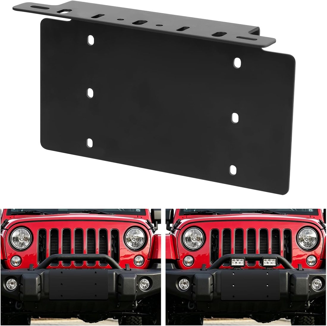 Universal Plate and Light Bar Bracket, view 2