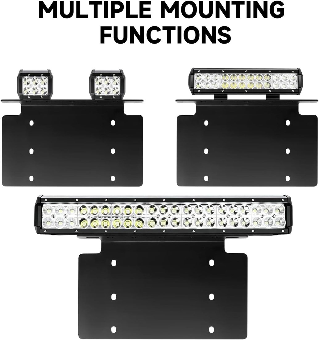 Universal Plate and Light Bar Bracket, view 5